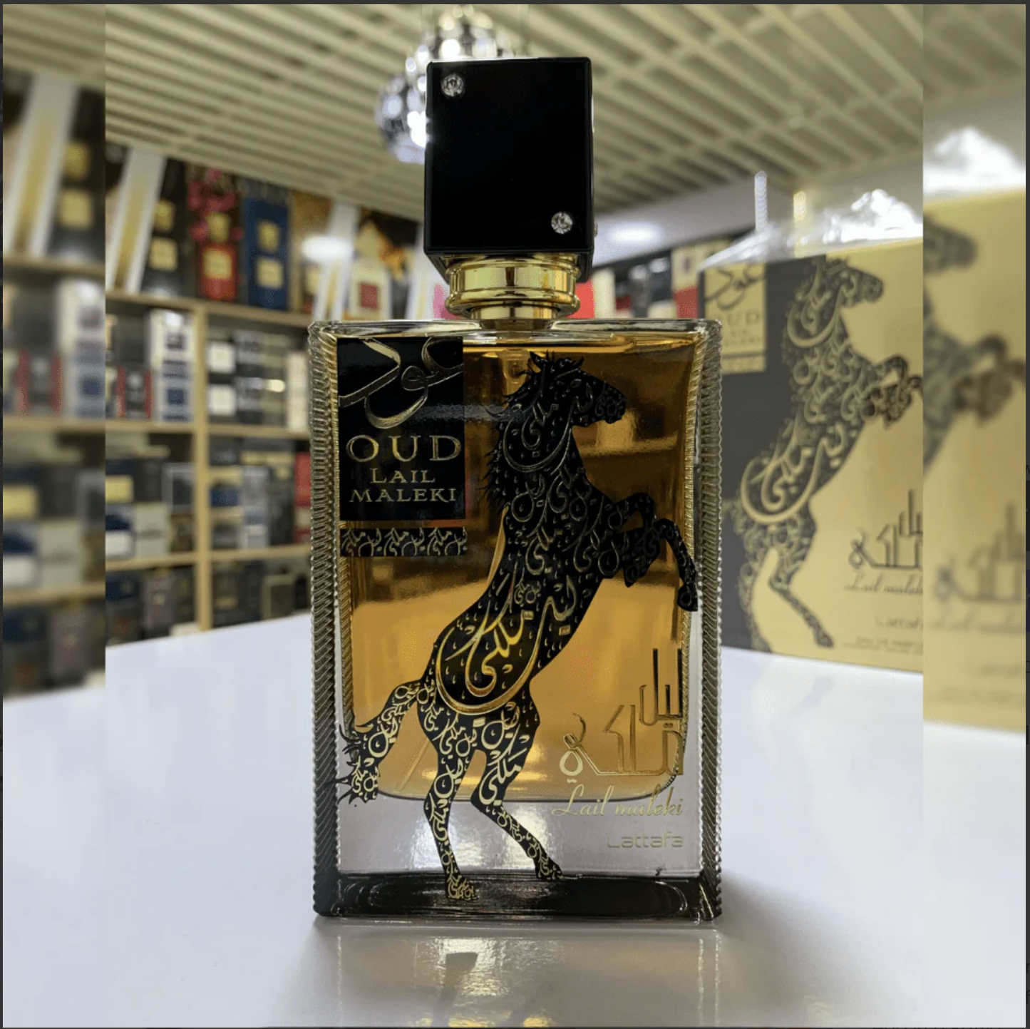 Oud Lail Maleki EDP - 100ML (3.4 oz) by Lattafa