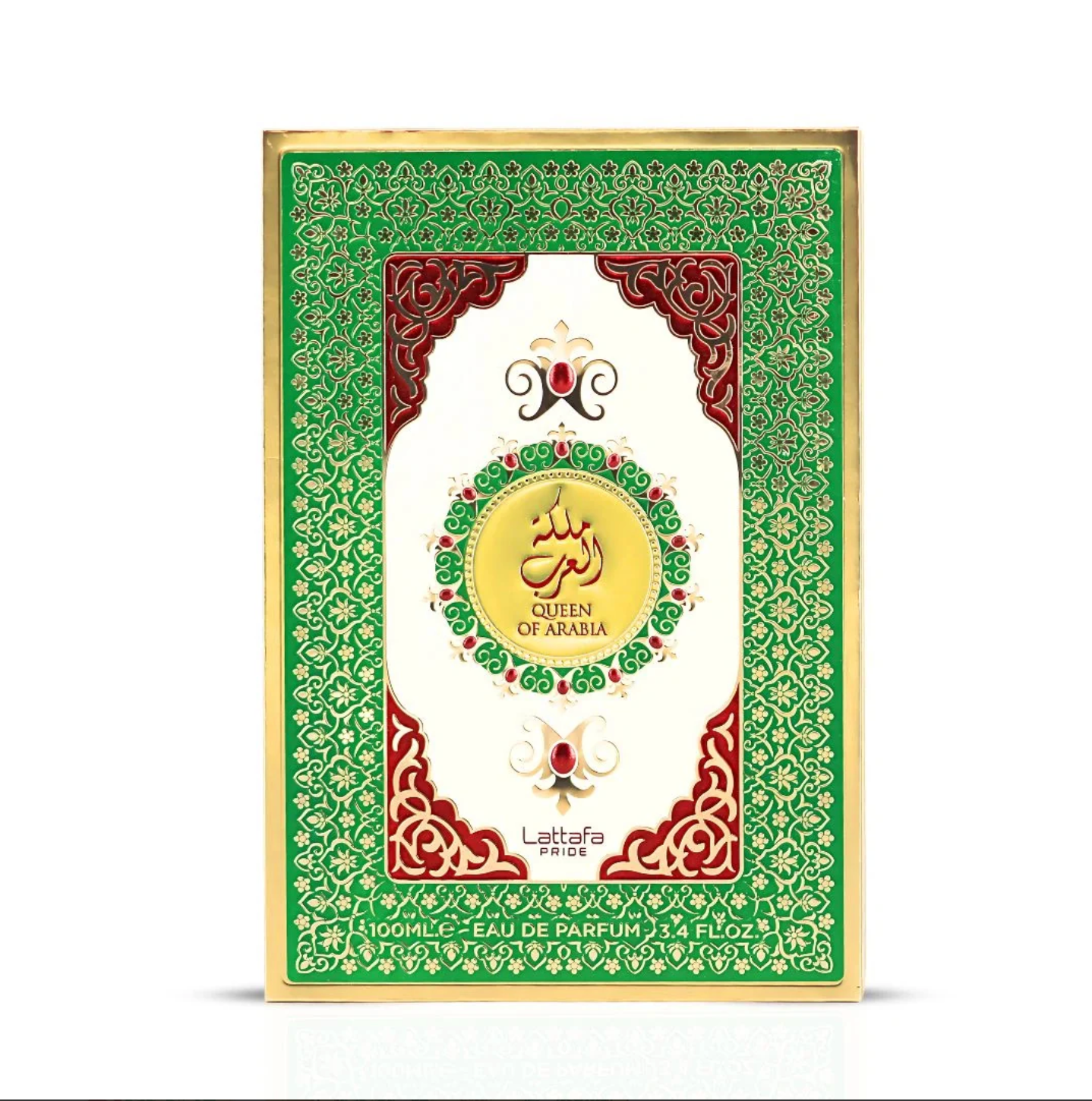 Queen of Arabia Eau De Parfum Spray 100ml (3.4 oz) by Lattafa Pride | A Golden Halo of Coconut, Salt & Vanilla