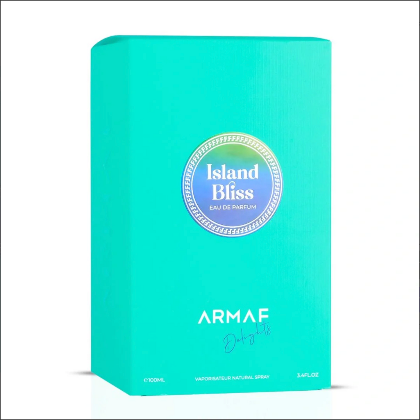 Island Bliss Eau de Parfum Spray 100ml (3.4 oz) by Armaf Delights | A Tropical Serenade of Berries & Cream