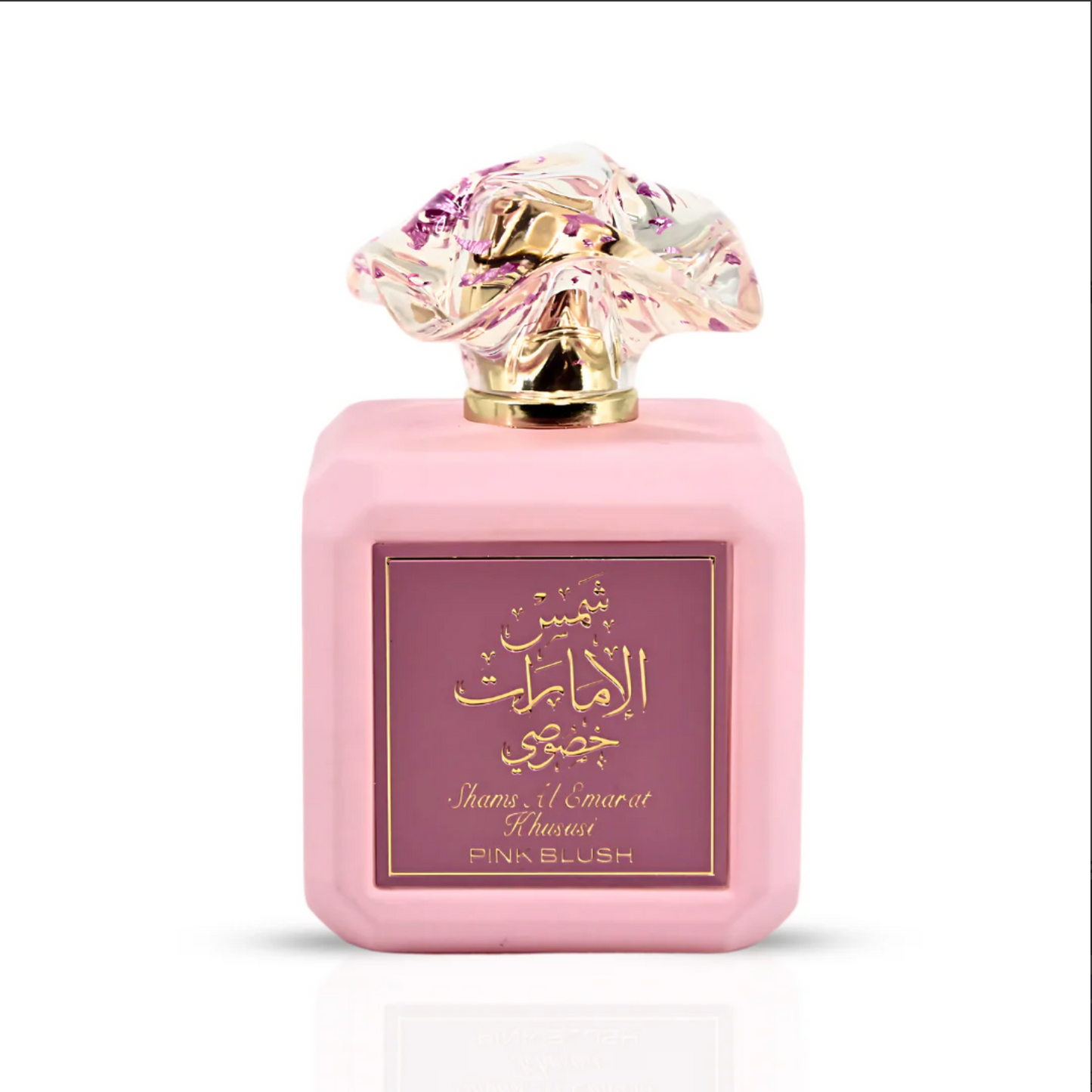 Pink Blush Shams Al Emarat Khususi Eau De Parfum Spray 100ML (3.4 OZ) by Ard Al Zaafaran | A Sweet, Elegant Fragrance for Every Occasion.