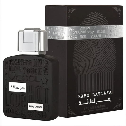 Ramz Lattafa Silver for Men EDP - 100ML by Lattafa