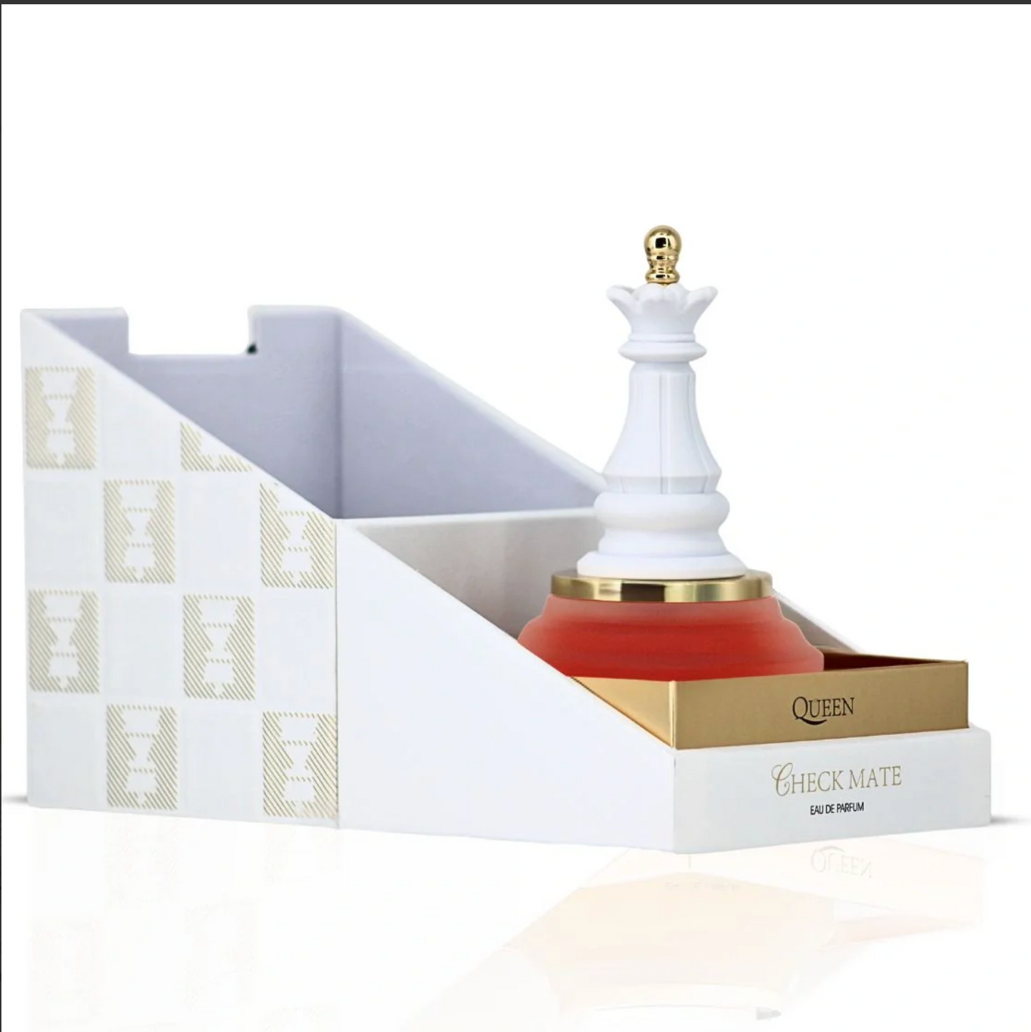 Queen Check Mate Eau de Parfum Spray 100ml (3.4 oz) by Armaf | A Floral Gambit of Grace & Spice