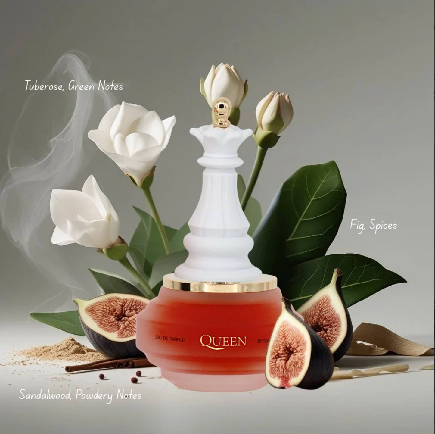 Queen Check Mate Eau de Parfum Spray 100ml (3.4 oz) by Armaf | A Floral Gambit of Grace & Spice