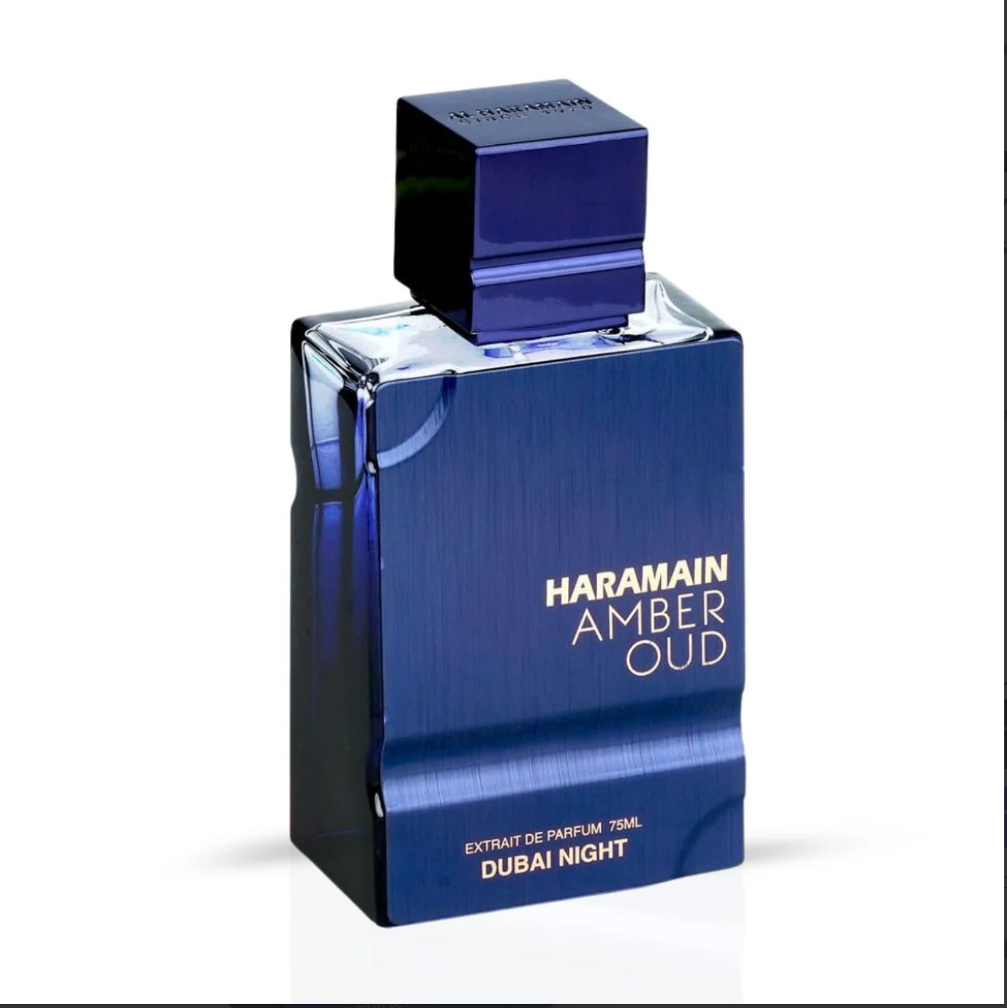 Amber Oud Dubai Night Extrait De Parfum Spray 75ML (2.5 OZ) by Al Haramain | A Fusion of Spice, Florals & Warm Woods