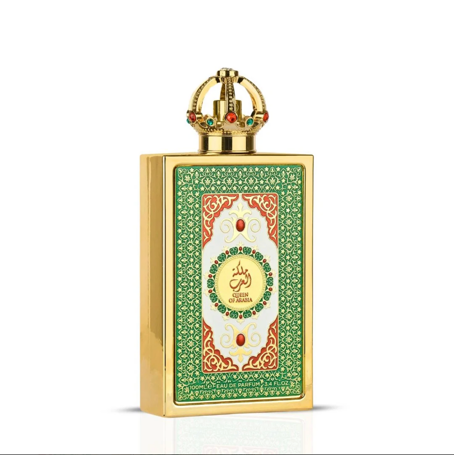 Queen of Arabia Eau De Parfum Spray 100ml (3.4 oz) by Lattafa Pride | A Golden Halo of Coconut, Salt & Vanilla