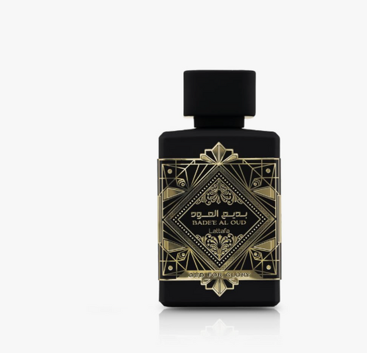 Lattafa Perfumes Bade'e Al Oud, Oud for Glory for Unisex Eau de Parfum Spray, 3.4 Ounce