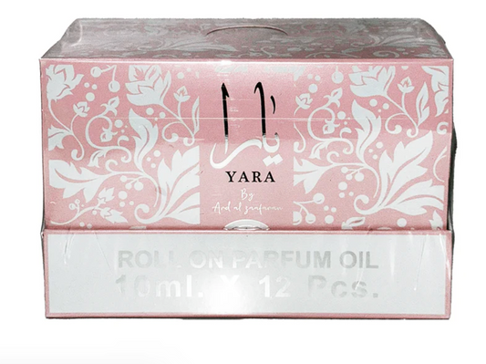Yara Roll On Perfume Oil 10x12pcs